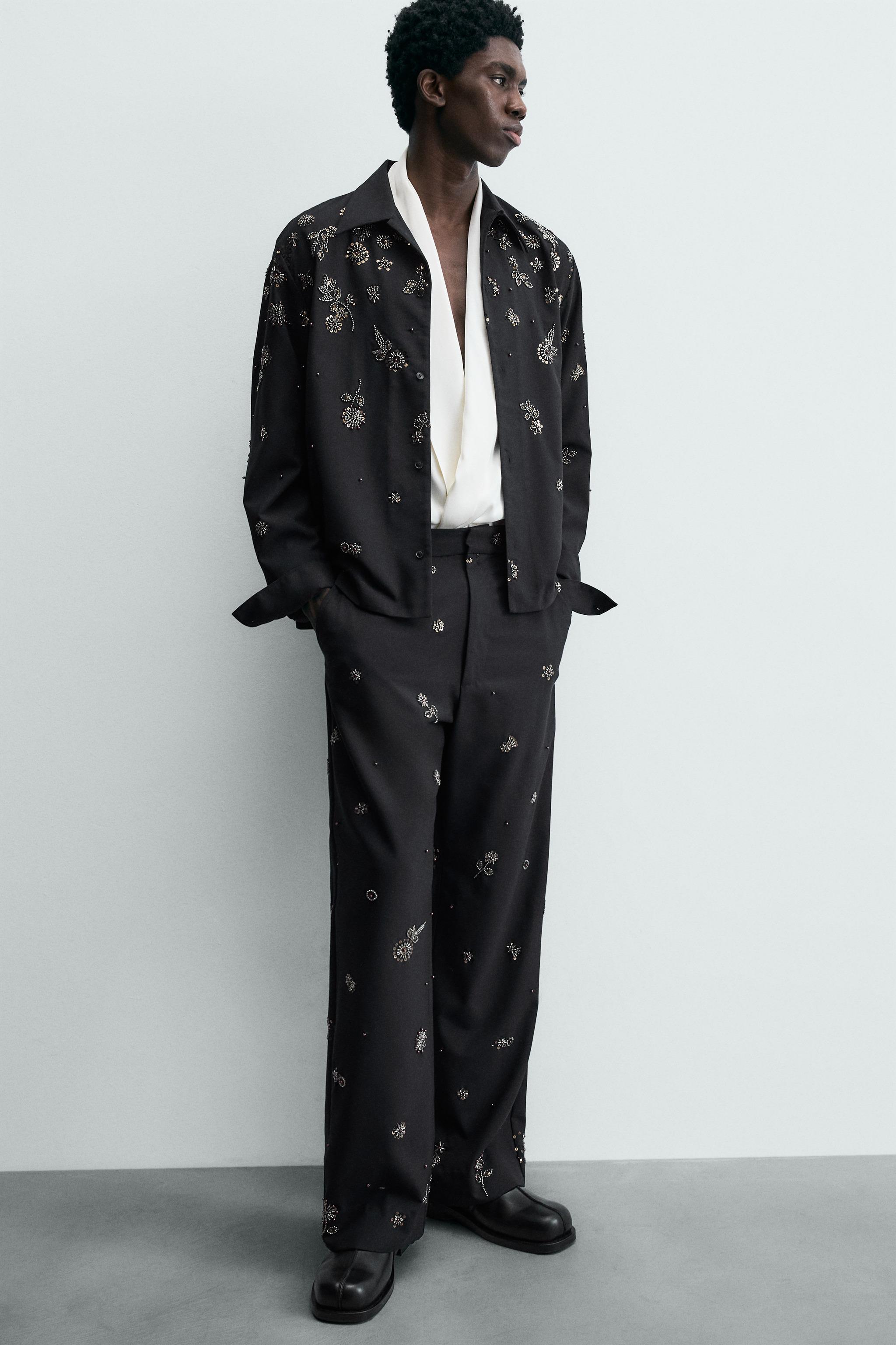 CHEMISE FLUIDE À PAILLETTES ÉDITION LIMITÉE